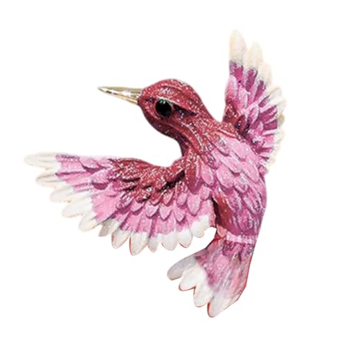 Vogel-Brosche für Männer und Frauen, modische Strasssteine, Tierschmuck, Zubehör, modisches Party-Revers-Accessoire, Vogel-Brosche, Einheitsgröße, Wie beschrieben von NVOQILIN