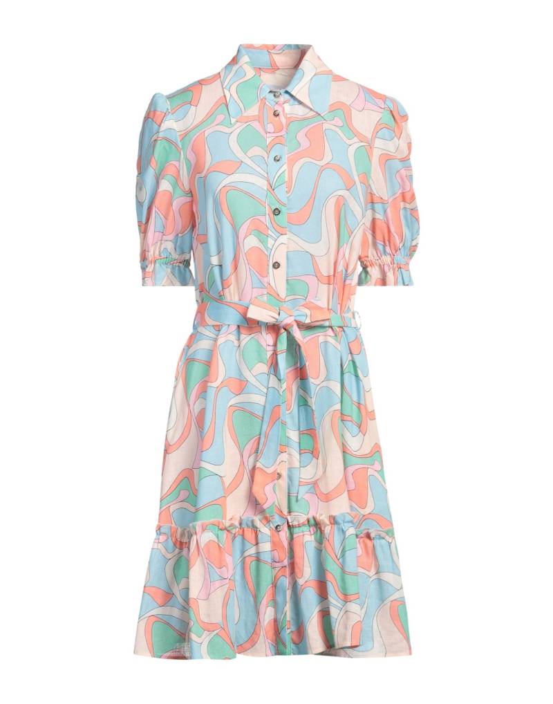 NVSCO 2107 Mini-kleid Damen Himmelblau von NVSCO 2107