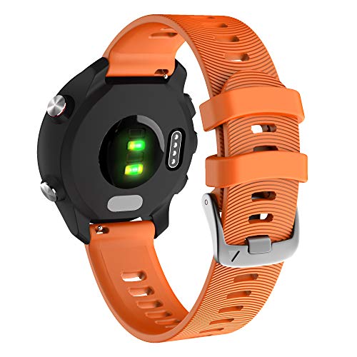 NVVVNX 20 mm Silikonband für Garmin Forerunner 245 245M 645/Vivoactive 3 Music Venu SQ Uhrenarmband Smart Watch Armband, For Vivoactive 3t-3, Achat von NVVVNX
