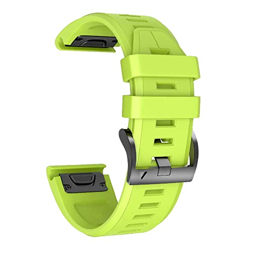 NVVVNX 22 x 26 mm Smartwatch-Armbänder für Garmin Fenix 7 7X 6 6X Pro 5X 5 Plus 3 HR 935 Epix Schnellverschluss-Armband aus Silikon, Forerunner 935 945, Achat von NVVVNX