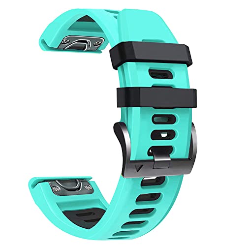 NVVVNX 22 x 26 mm Uhrenarmband für Coros VERTIX2 Vertix 2, Smartwatch, Silikon, schnelle einfache Passform, für Garmin Fenix 7, 7X, 6, 6X, 5, 5X, Armband, 26mm For Fenix 6X 6XPro, Achat von NVVVNX