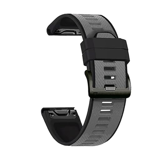 NVVVNX 26 22 mm Schnellverschluss-Uhrenarmband für Garmin Fenix 6 7 945 EPIX G1 Silikon Easyfit Armband für Fenix 7X 6X 5X 3 3HR Watch, 22mm For S60 S62, Achat von NVVVNX