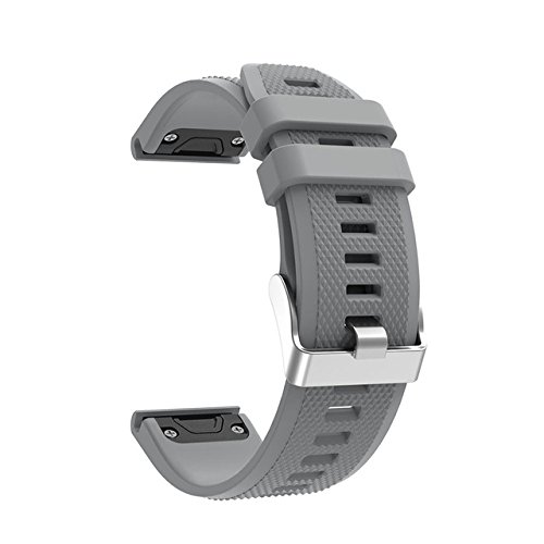 NVVVNX Quickfit-Uhrenarmband für Garmin Fenix 7, 7X, 7S, 5S, 5, 5X, Plus, 6S, 6, 6X, Pro 3HR, Silikon, Easyfit Smartwatch, 20, 22, 26 mm, 26mm For Tactix Delta, Achat von NVVVNX