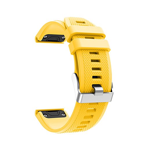 NVVVNX Quickfit-Uhrenarmband für Garmin Fenix 7, 7X, 7S, 5S, 5, 5X, Plus, 6S, 6, 6X, Pro 3HR, Silikon, Easyfit Smartwatch, 20, 22, 26 mm, Quickfit 20mm, Achat von NVVVNX