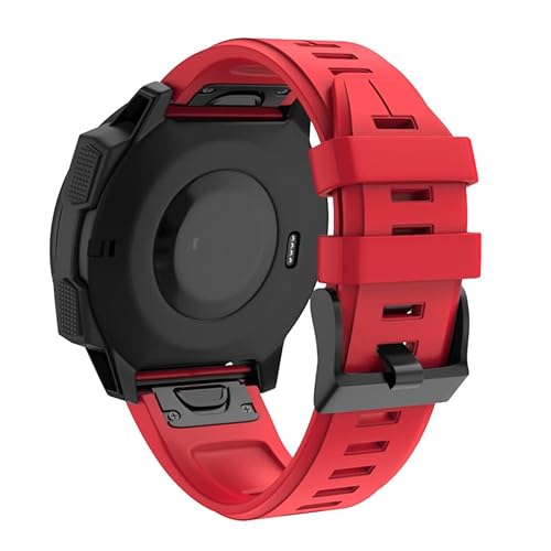 NVVVNX Silikon-Uhrenarmbänder mit Schnellverschluss für Garmin Fenix 7S 7X 7 6S 6 6X Pro 5S 5X 5 Plus 3 3HR Epix/Instinct 2 2S Uhrenarmband, 26mm For Tactix Delta, Achat von NVVVNX