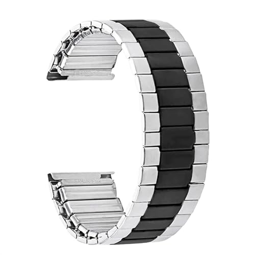 22mm elastisches Edelstahlband Herren Damen Metallarmband Universalarmband mit Schnellentriegelung, 22mm, agate 22mm elastisches Edelstahlband Herren Damen Metallarmband Universalarmband mit Schnellentriegelung, 22mm, agate von NVYRFS