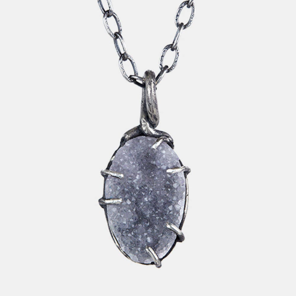 Blau Grau Druzy Kristall Macht Stück Blau Grau Druzy Kristall Macht Stück von NVisionbyNicoleFoos