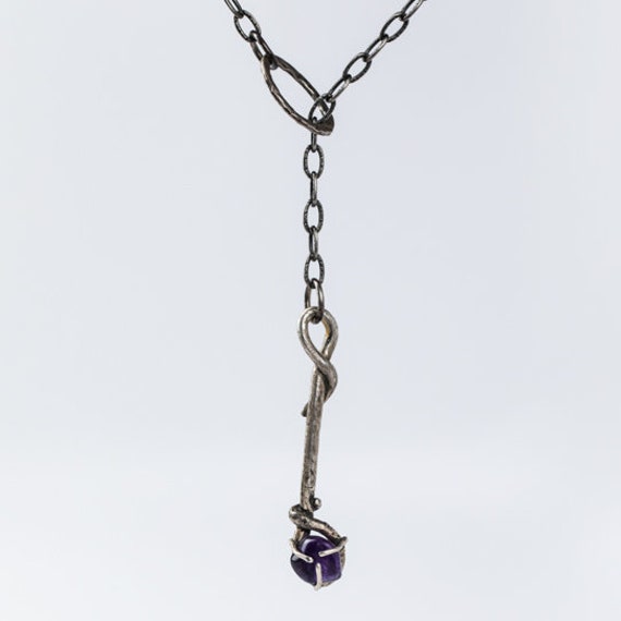 Sterling Silber Macht Stück Lariat Crystal Halter Sterling Silber Macht Stück Lariat Crystal Halter von NVisionbyNicoleFoos
