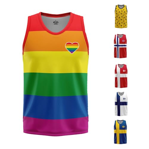 Pride Tank top Herren S - Pride Outfit männer - Pride top - Pride Tank top - Love Parade Outfit - Pride Outfit Herren - Gay Pride Outfit - Pride Outfit Men - Pride Outfit Damen - Pride top Damen von NW NATIONWEAR
