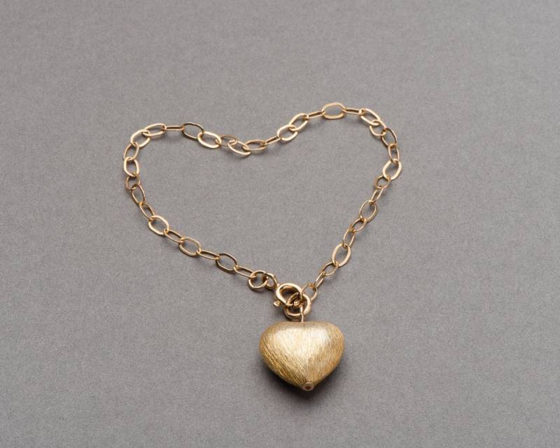 Gold Gefüllt Herz Armband Gold Gefüllt Herz Armband von NW6Jewellery