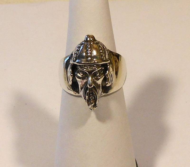Wikinger/Samurai Sterling Silber Ring Wikinger/Samurai Sterling Silber Ring von NWCustomJewelry