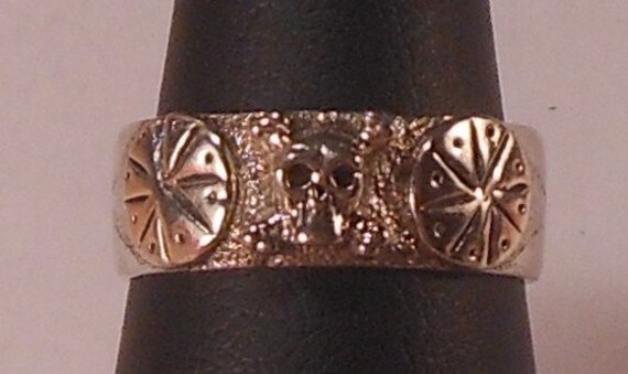 sterling Silber Alien Ring von NWCustomJewelry