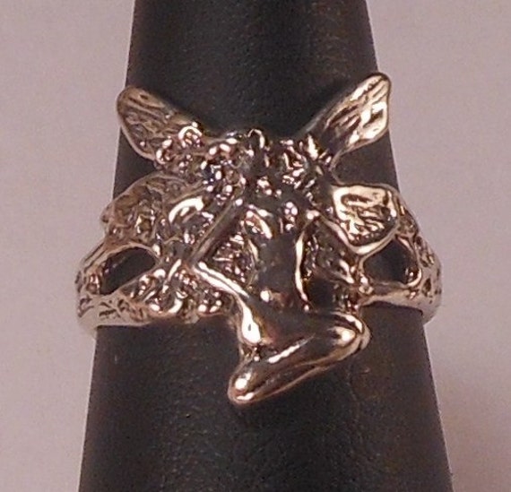 sterling Silber Fee Ring von NWCustomJewelry