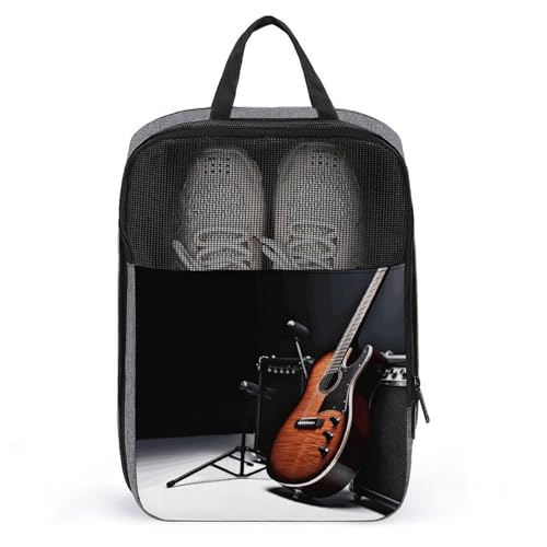 Schuhbeutel für Reisen, Musikinstrument, Gitarre, Schuhtasche mit Reißverschluss, atmungsaktiv, Golf-Schuhtasche für Männer und Frauen, Outdoor-Schuhaufbewahrung, Organizer für Sport, Geschäftsreisen, Schuhbeutel für Reisen, Musikinstrument, Gitarre, Schuhtasche mit Reißverschluss, atmungsaktiv, Golf-Schuhtasche für Männer und Frauen, Outdoor-Schuhaufbewahrung, Organizer für Sport, Geschäftsreisen, von NWGHM