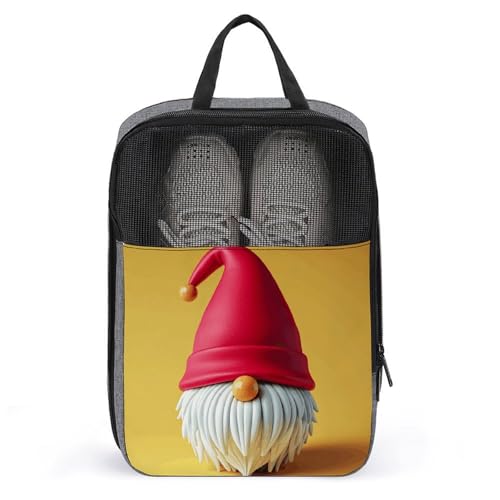 Schuhbeutel für Reisen, niedlicher Zwergenhut, Schuhbeutel mit Reißverschluss, atmungsaktiv, Golf-Schuhtasche für Männer und Frauen, Outdoor-Schuhaufbewahrung, Organizer für Sport, Geschäftsreisen, Schuhbeutel für Reisen, niedlicher Zwergenhut, Schuhbeutel mit Reißverschluss, atmungsaktiv, Golf-Schuhtasche für Männer und Frauen, Outdoor-Schuhaufbewahrung, Organizer für Sport, Geschäftsreisen, von NWGHM