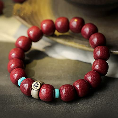 Home Collections Armband Feng Shui Amulett Sternzeichen-Armband Zimabar Reichtum Glück Perlen natürlicher Edelstein Charm dehnbares Armband Talisman für Wohlstand Geld Glück Zinnober (Farbe: Schlange) Home Collections Armband Feng Shui Amulett Sternzeichen-Armband Zimabar Reichtum Glück Perlen natürlicher Edelstein Charm dehnbares Armband Talisman für Wohlstand Geld Glück Zinnober (Farbe: Schlange) von NWPNLXEA