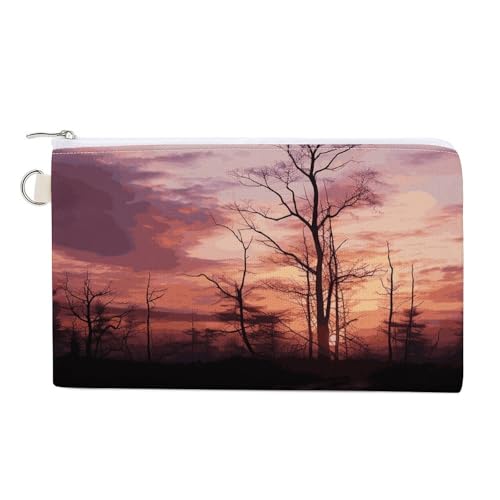 Münzgeldbörse mit Schlüsselring, niedliches Kleingeld, tragbar, mit Reißverschluss, für Damen und Herren, Einheitsgröße, Blumenmuster, Stil:, Einheitsgröße, Blumenmuster von NWTRK