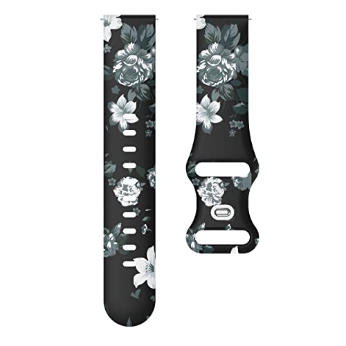 20mm Soft Silicone Straps For Garmin Watch Vivomove HR/Vivoactive 3-3t/Venu/SQ Wrist Band Forerunner 245/645 Accessory Bracelet von NXNONEPD