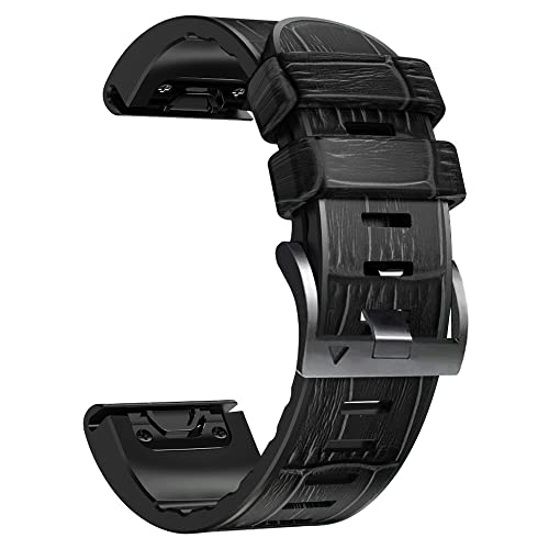22 26MM Leather Silicone Watch Band Straps For Garmin Fenix 6X 6 Pro 7X 7 5 5X Plus Smartwatch Easyfit Wristband Bracelet Correa 22 26MM Leather Silicone Watch Band Straps For Garmin Fenix 6X 6 Pro 7X 7 5 5X Plus Smartwatch Easyfit Wristband Bracelet Correa von NXNONEPD