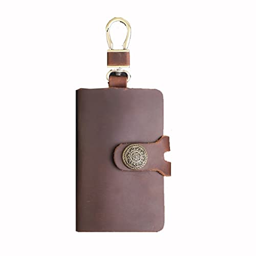 Flashing Large-Capacity Handmade Retro Coin Card Bag Key Bag Men's and Women's Leather Car Key Bag Waist Hanging Leather Key Bag (A Flashing Large-Capacity Handmade Retro Coin Card Bag Key Bag Men's and Women's Leather Car Key Bag Waist Hanging Leather Key Bag (A von NXNONEPD