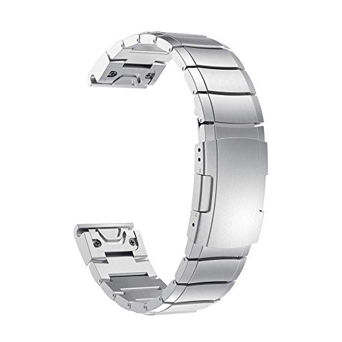 NXNONEPD , 20mm 22 mm 26 mm Edelstahlgurt für Fenix ​​6 6x 5 5x 5s Classic Schnellinstallation Metal Watch Bands Mode S Armband von NXNONEPD