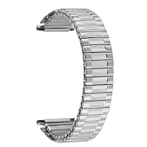 NXNONEPD , elastische Ausdehnung Edelstahl Uhrenband Ersatz für Männer Frauen Armbanduhr Bankarmband ohne Schnallenarmband NXNONEPD , elastische Ausdehnung Edelstahl Uhrenband Ersatz für Männer Frauen Armbanduhr Bankarmband ohne Schnallenarmband von NXNONEPD