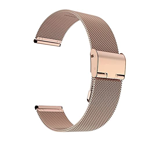 NXNONEPD 0,4 Line Watch Band Thin Watch Band Black Fashion gewebte Watch Mesh Bandschnittstelle Hanges Schnalle Mesh Riemen von NXNONEPD