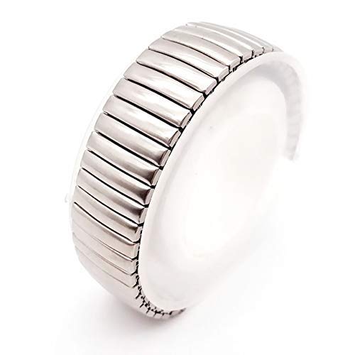 NXNONEPD 12 14 16 18 20 22 mm Stretchauxpansion Edelstahl Teile Uhren Bandgurt Metall Uhren Armbänder Accessoires Springstangenarmband NXNONEPD 12 14 16 18 20 22 mm Stretchauxpansion Edelstahl Teile Uhren Bandgurt Metall Uhren Armbänder Accessoires Springstangenarmband von NXNONEPD