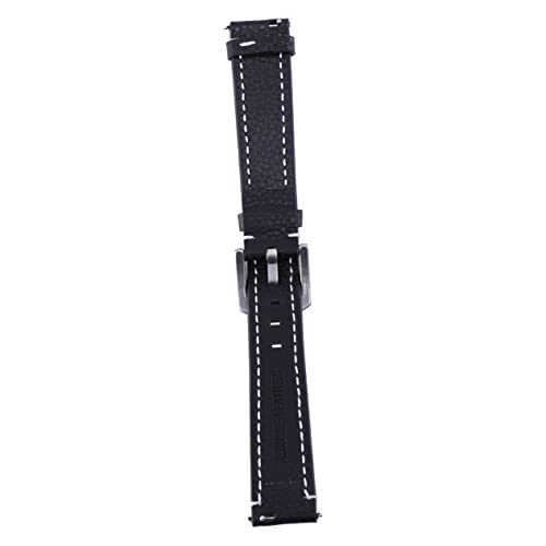 NXNONEPD 1pc doppelseitig echtes Leder -Uhren -Band Easy Installieren Sie Uhr Ersatzgurt für intelligentes stilvolles Design von NXNONEPD