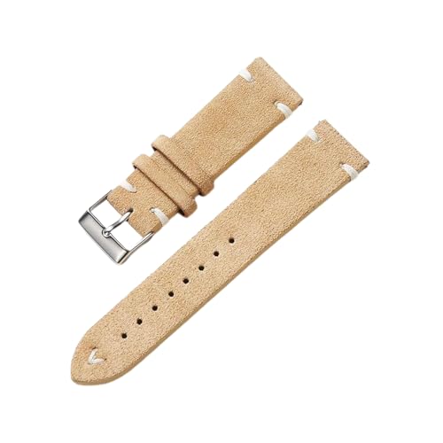NXNONEPD 20 mm/22 mm handgefertigtes Vintage -Vintage -Wildleder -Leder -Uhrengurt -Austausch mit Schnellveröffentlichungsriegel NXNONEPD 20 mm/22 mm handgefertigtes Vintage -Vintage -Wildleder -Leder -Uhrengurt -Austausch mit Schnellveröffentlichungsriegel von NXNONEPD