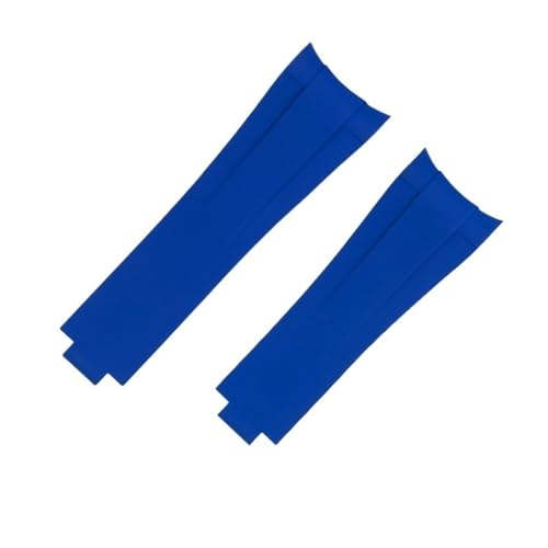 NXNONEPD 20 mm gebogene Ende Fluororubber Uhren Bänder für Naturkautschuk verlängert Uhrengurt Gleitschnalle Uhrengurt von NXNONEPD