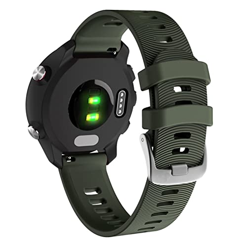 NXNONEPD 20mm Sport Silicon Watchband -Gurt für Forerunner 245 245m 645 Vivoactive 3 Vivomove HR Smart Armband Armband NXNONEPD 20mm Sport Silicon Watchband -Gurt für Forerunner 245 245m 645 Vivoactive 3 Vivomove HR Smart Armband Armband von NXNONEPD