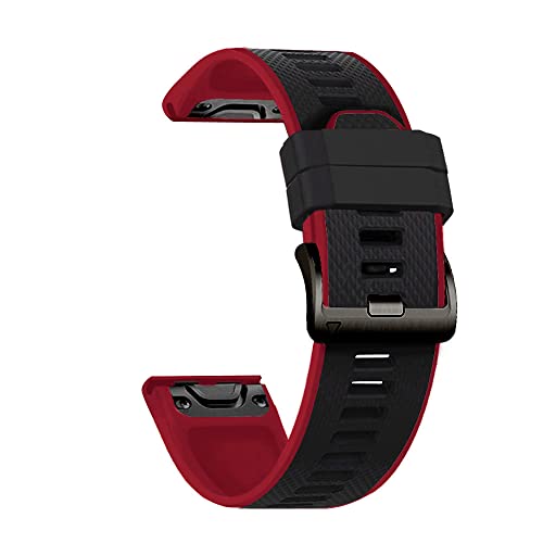 NXNONEPD 22mm 26mm Watch Band For Forerunner 935 945 Fenix7 7x 5 6 5x 6x 3 hr Silicone Smart Watch Quick Release Strap Accessories von NXNONEPD