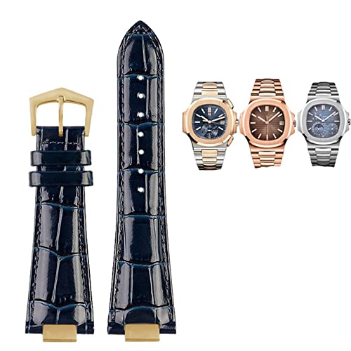 NXNONEPD 25x13.0mm notch genuine leather watch strap + connector for 5711 5726 5712g watchband wristband Origin China NXNONEPD 25x13.0mm notch genuine leather watch strap + connector for 5711 5726 5712g watchband wristband Origin China von NXNONEPD