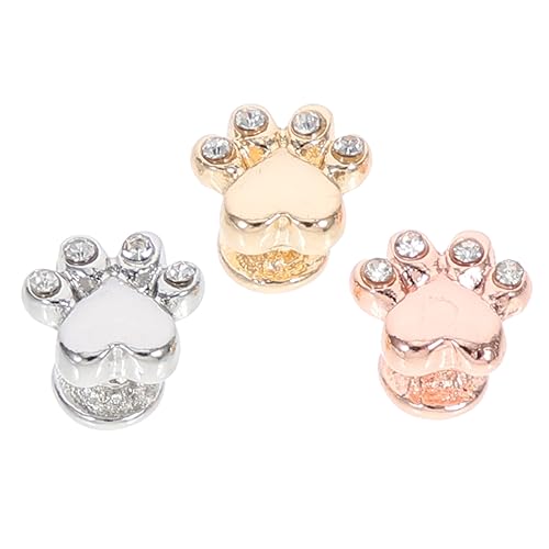 NXNONEPD 3PCS Decorative Watch Band Charms Ersatz Uhrzubehör mit Bear Claw Design für Smartwatch -Bands von NXNONEPD