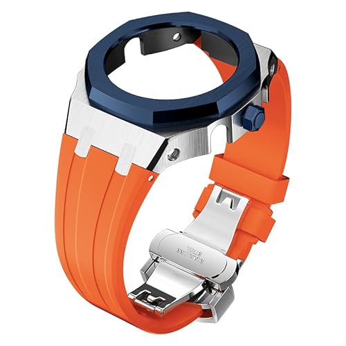 NXNONEPD 4th Generation GA2100 Rubber, Metal Bezel Strap Kit with Dial Butterfly Buckle for Men/Women GA2100 Upgrade DIY Replacement Accessories Set watch strap NXNONEPD 4th Generation GA2100 Rubber, Metal Bezel Strap Kit with Dial Butterfly Buckle for Men/Women GA2100 Upgrade DIY Replacement Accessories Set watch strap von NXNONEPD