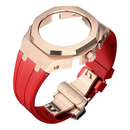 NXNONEPD 4th Generation GA2100 Rubber, Metal Bezel Strap Kit with Dial Butterfly Buckle for Men/Women GA2100 Upgrade DIY Replacement Accessories Set watch strap NXNONEPD 4th Generation GA2100 Rubber, Metal Bezel Strap Kit with Dial Butterfly Buckle for Men/Women GA2100 Upgrade DIY Replacement Accessories Set watch strap von NXNONEPD