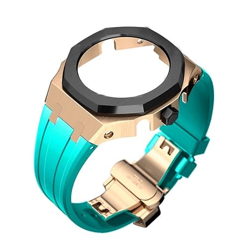 NXNONEPD 4th Generation GA2100 Rubber, Metal Bezel Strap Kit with Dial Butterfly Buckle for Men/Women GA2100 Upgrade DIY Replacement Accessories Set watch strap NXNONEPD 4th Generation GA2100 Rubber, Metal Bezel Strap Kit with Dial Butterfly Buckle for Men/Women GA2100 Upgrade DIY Replacement Accessories Set watch strap von NXNONEPD