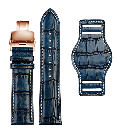 NXNONEPD Echtes Leder Uhrengurt 20mm 22 mm Herren Uhrband mit Mattenhandwerken Band handgefertigtes Armband NXNONEPD Echtes Leder Uhrengurt 20mm 22 mm Herren Uhrband mit Mattenhandwerken Band handgefertigtes Armband von NXNONEPD