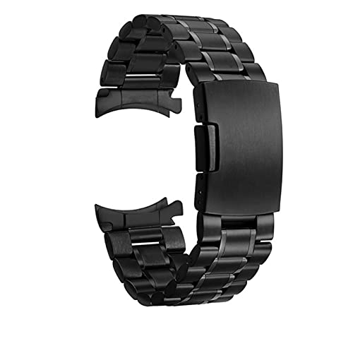 NXNONEPD Festkrümmte Ende Schnellfreisetzung für 22 mm 20 mm Metall aus Edelstahl Sicherheitsklappschnalle -Schnalle -Gurt geeignet von NXNONEPD