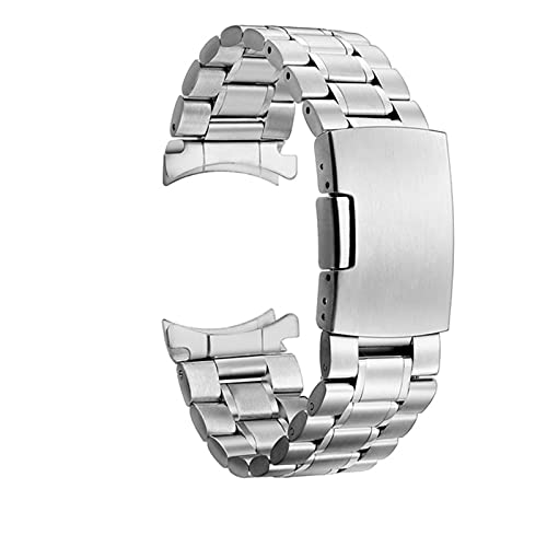 NXNONEPD Festkrümmte Ende Schnellfreisetzung für 22 mm 20 mm Metall aus Edelstahl Sicherheitsklappschnalle -Schnalle -Gurt geeignet von NXNONEPD