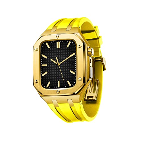 NXNONEPD For Band with Case Series 8,45mm Rugged Strap with Shockproof Bumper Case, Men Women Sports Military Band Protective case only for iWatch Series 7 SE 6 5 4 NXNONEPD For Band with Case Series 8,45mm Rugged Strap with Shockproof Bumper Case, Men Women Sports Military Band Protective case only for iWatch Series 7 SE 6 5 4 von NXNONEPD