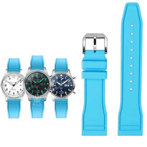 NXNONEPD For IWC Fluoro Rubber Watch Strap Quick Release Pilot F1 Team Waterproof Sports Bracelet Watchband 20mm 21mm 22mm NXNONEPD For IWC Fluoro Rubber Watch Strap Quick Release Pilot F1 Team Waterproof Sports Bracelet Watchband 20mm 21mm 22mm von NXNONEPD