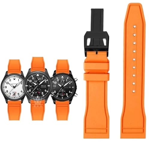 NXNONEPD For IWC Fluoro Rubber Watch Strap Quick Release Pilot F1 Team Waterproof Sports Bracelet Watchband 20mm 21mm 22mm NXNONEPD For IWC Fluoro Rubber Watch Strap Quick Release Pilot F1 Team Waterproof Sports Bracelet Watchband 20mm 21mm 22mm von NXNONEPD