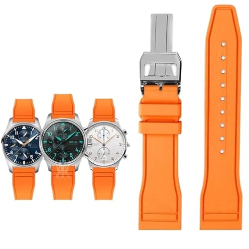 NXNONEPD For IWC Fluoro Rubber Watch Strap Quick Release Pilot F1 Team Waterproof Sports Bracelet Watchband 20mm 21mm 22mm NXNONEPD For IWC Fluoro Rubber Watch Strap Quick Release Pilot F1 Team Waterproof Sports Bracelet Watchband 20mm 21mm 22mm von NXNONEPD