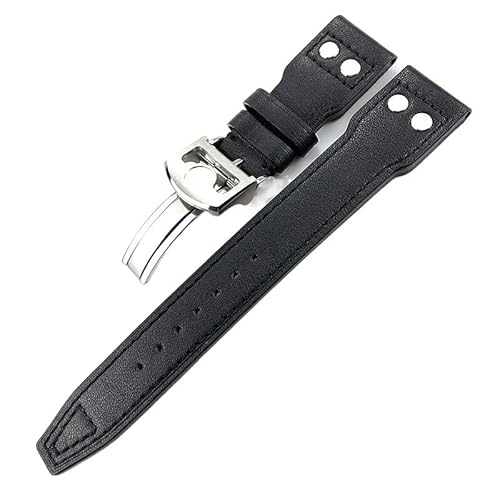 NXNONEPD For IWC PILOT PORTUGIESER PORTOFINO WatchBands 20mm 21mm 22mm Italian Cowhide Watch Strap von NXNONEPD