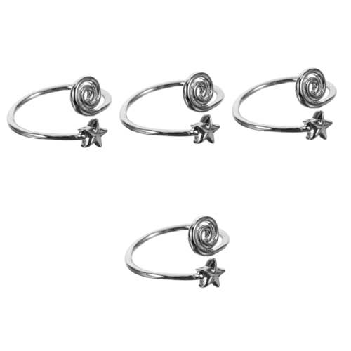 NXNONEPD Fußschmuck offener Zehenring Sommer Strandschmuck Ohrringe Knöchel Zappel Daumenzehen Ring für Strand Party Nagellack von NXNONEPD