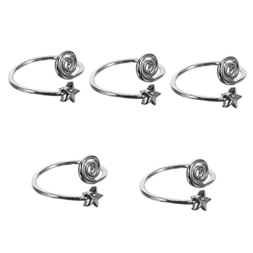 NXNONEPD Fußschmuck offener Zehenring Sommer Strandschmuck Ohrringe Knöchel Zappel Daumenzehen Ring für Strand Party Nagellack von NXNONEPD