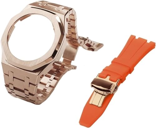 NXNONEPD Gen 5 Metal Watch Case Bezel Strap+Fluororubber Watch Band Combination Set,For GA2100 GA2110 GAB2100 GM2100 Mod Kit for Watch Full NXNONEPD Gen 5 Metal Watch Case Bezel Strap+Fluororubber Watch Band Combination Set,For GA2100 GA2110 GAB2100 GM2100 Mod Kit for Watch Full von NXNONEPD