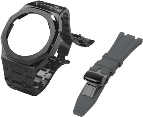NXNONEPD Gen 5 Metal Watch Case Bezel Strap+Fluororubber Watch Band Combination Set,For GA2100 GA2110 GAB2100 GM2100 Mod Kit for Watch Full NXNONEPD Gen 5 Metal Watch Case Bezel Strap+Fluororubber Watch Band Combination Set,For GA2100 GA2110 GAB2100 GM2100 Mod Kit for Watch Full von NXNONEPD